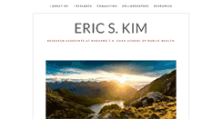 Desktop Screenshot of ericskim.com